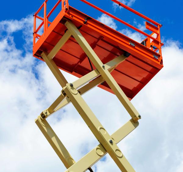 Scissor Lift A Valid Fall Protection Certificate Is Required For This
